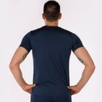 Joma 82P4R674 الأزرق الداكن أصفر فلوري قميص قصير الأكمام النخبة الثامن رجال - Image 3
