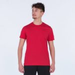 Joma 82P4R687 أحمر قميص قصير الاكمام صحراوي رجال - Image 2