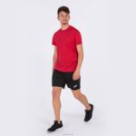 Joma 82P4R687 أحمر قميص قصير الاكمام صحراوي رجال - Image 5