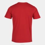 Joma 82P4R687 أحمر قميص قصير الاكمام صحراوي رجال - Image 6