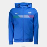 Joma 82P4R694 الأزرق الملكي الاتحاد الايطالية للتنس والبديل سترة مقنعين