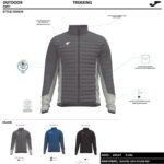 Joma 82P4R695 الرمادي الداكن مستكشف سترة خفيفة رجال - Image 3