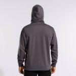 Joma 82P4R69 الرمادي الداكن سترة مقنعين الشارع الحضري رجال - Image 3