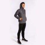 Joma 82P4R69 الرمادي الداكن سترة مقنعين الشارع الحضري رجال - Image 5