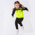 Joma 82P4R704 نيون أصفر أسود سوبر نوفا II سترة مقنعين رجال - Image 2