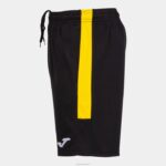 Joma 82P4R708 أصفر مسود بطولة برمودا السراويل البيئية رجال - Image 3