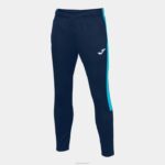 Joma 82P4R714 الأزرق الداكن الفيروز الفلوريسنت بطولة طويلة السراويل البيئية رجال