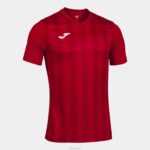Joma 82P4R719 أحمر قميص قصير الأكمام inter ii رجال