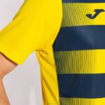 Joma 82P4R721 أصفر أزرق كحلي قميص بكم قصير europa v رجال - Image 5