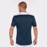 Joma 82P4R735 الأزرق الداكن الأبيض بطولة قميص قصير الأكمام سادسا رجال - Image 3