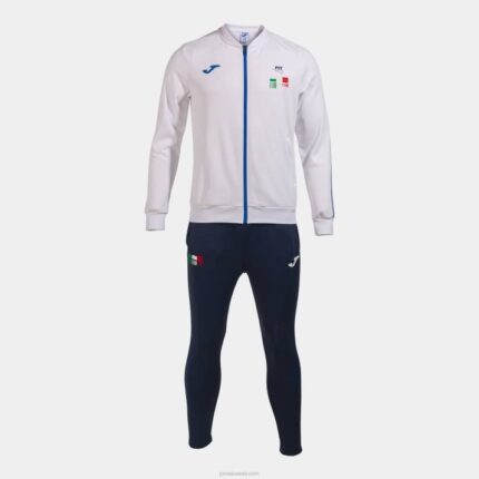 Joma 82P4R759 أبيض رياضية اتحاد التنس الإيطالي