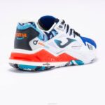 Joma 82P4R75 أزرق ملكي أبيض أحذية تي تدور 23 طين رجال - Image 4