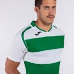 Joma 82P4R764 أبيض أخضر قميص قصير الأكمام prorugby الثاني رجال - Image 7