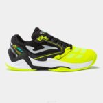 Joma 82P4R76 أسود أصفر فلوري أحذية تي مجموعة 23 محكمة صلبة رجال
