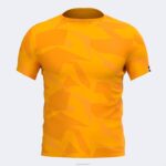 Joma 82P4R788 البرتقالي قميص قصير الأكمام المستكشف رجال