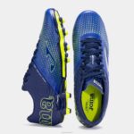 Joma 82P4R80 الأزرق الملكي الأخضر الفلوريسنت حذاء كرة القدم Xpander 23 FG - Image 4