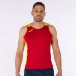 Joma 82P4R811 احمر اصفر أعلى سجل للدبابات الثاني رجال - Image 2