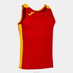 Joma 82P4R811 احمر اصفر أعلى سجل للدبابات الثاني رجال
