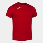 Joma 82P4R812 أحمر قميص قصير الأكمام سجل الثاني رجال