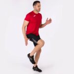 Joma 82P4R812 أحمر قميص قصير الأكمام سجل الثاني رجال - Image 7