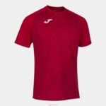 Joma 82P4R814 أحمر قميص بأكمام قصيرة haka ii رجال