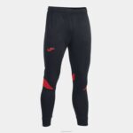 Joma 82P4R815 أسود أحمر بطولة السراويل الطويلة vi رجال