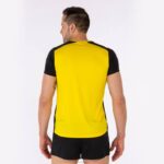 Joma 82P4R820 أصفر أسود قميص قصير الأكمام سجل الثاني رجال - Image 4