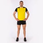 Joma 82P4R820 أصفر أسود قميص قصير الأكمام سجل الثاني رجال - Image 5