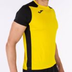 Joma 82P4R820 أصفر أسود قميص قصير الأكمام سجل الثاني رجال - Image 7