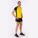 Joma 82P4R820 أصفر أسود قميص قصير الأكمام سجل الثاني رجال - Image 9
