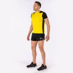 Joma 82P4R820 أصفر أسود قميص قصير الأكمام سجل الثاني رجال - Image 10
