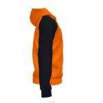 Joma 82P4R823 برتقالي أسود أكاديمية جاكيت مقنع رابعًا رجال - Image 4