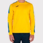 Joma 82P4R826 أصفر أزرق ملكي بطولة قميص من النوع الثقيل الرابع رجال - Image 2