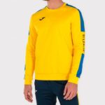 Joma 82P4R826 أصفر أزرق ملكي بطولة قميص من النوع الثقيل الرابع رجال - Image 3