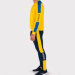 Joma 82P4R826 أصفر أزرق ملكي بطولة قميص من النوع الثقيل الرابع رجال - Image 4