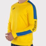 Joma 82P4R826 أصفر أزرق ملكي بطولة قميص من النوع الثقيل الرابع رجال - Image 7