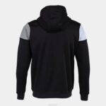 Joma 82P4R836 أسود أبيض رمادي طاقم سترة مقنعين v رجال - Image 2