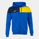 Joma 82P4R838 الأزرق الملكي الأصفر والأزرق الداكن طاقم سترة مقنعين v رجال - Image 5