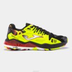 Joma 82P4R839 أسود أصفر فلوري أحذية تي تدور 23 طين رجال