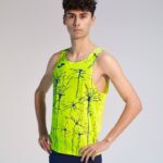 Joma 82P4R83 الفلورسنت الأصفر دبابة النخبة التاسع رجال - Image 2