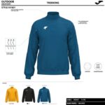 Joma 82P4R848 أسود قميص من النوع الثقيل سينا رجال - Image 4