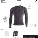 Joma 82P4R849 أبيض كم طويل قميص براما رجال - Image 2