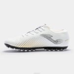Joma 82P4R852 أبيض أسود حذاء كرة القدم دفع كوب 23 عشب صناعي - Image 2