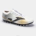 Joma 82P4R852 أبيض أسود حذاء كرة القدم دفع كوب 23 عشب صناعي - Image 4