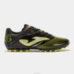 Joma 82P4R859 أسود أصفر فلوري حذاء كرة القدم xpander 23 عشب صناعي