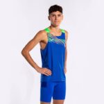 Joma 82P4R861 الأزرق الملكي الأخضر الفلوريسنت بلا أكمام تي شيرت النخبة x رجال - Image 3
