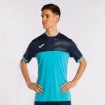 Joma 82P4R86 الفلورسنت الفيروز الأزرق الداكن قميص قصير الأكمام مونتريال رجال - Image 2