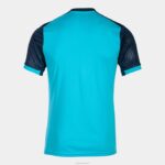 Joma 82P4R86 الفلورسنت الفيروز الأزرق الداكن قميص قصير الأكمام مونتريال رجال - Image 6