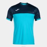 Joma 82P4R86 الفلورسنت الفيروز الأزرق الداكن قميص قصير الأكمام مونتريال رجال - Image 7