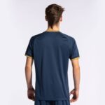 Joma 82P4R871 الأزرق الداكن قميص ذهبي كم قصير v رجال - Image 4